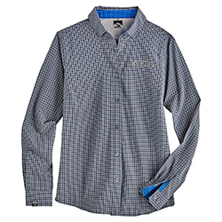 Storm Creek Influencer Microplaid Long Sleeve