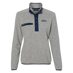 DRI DUCK DENALI MELANGE MOUNTAIN FLEECE PULLOVER -